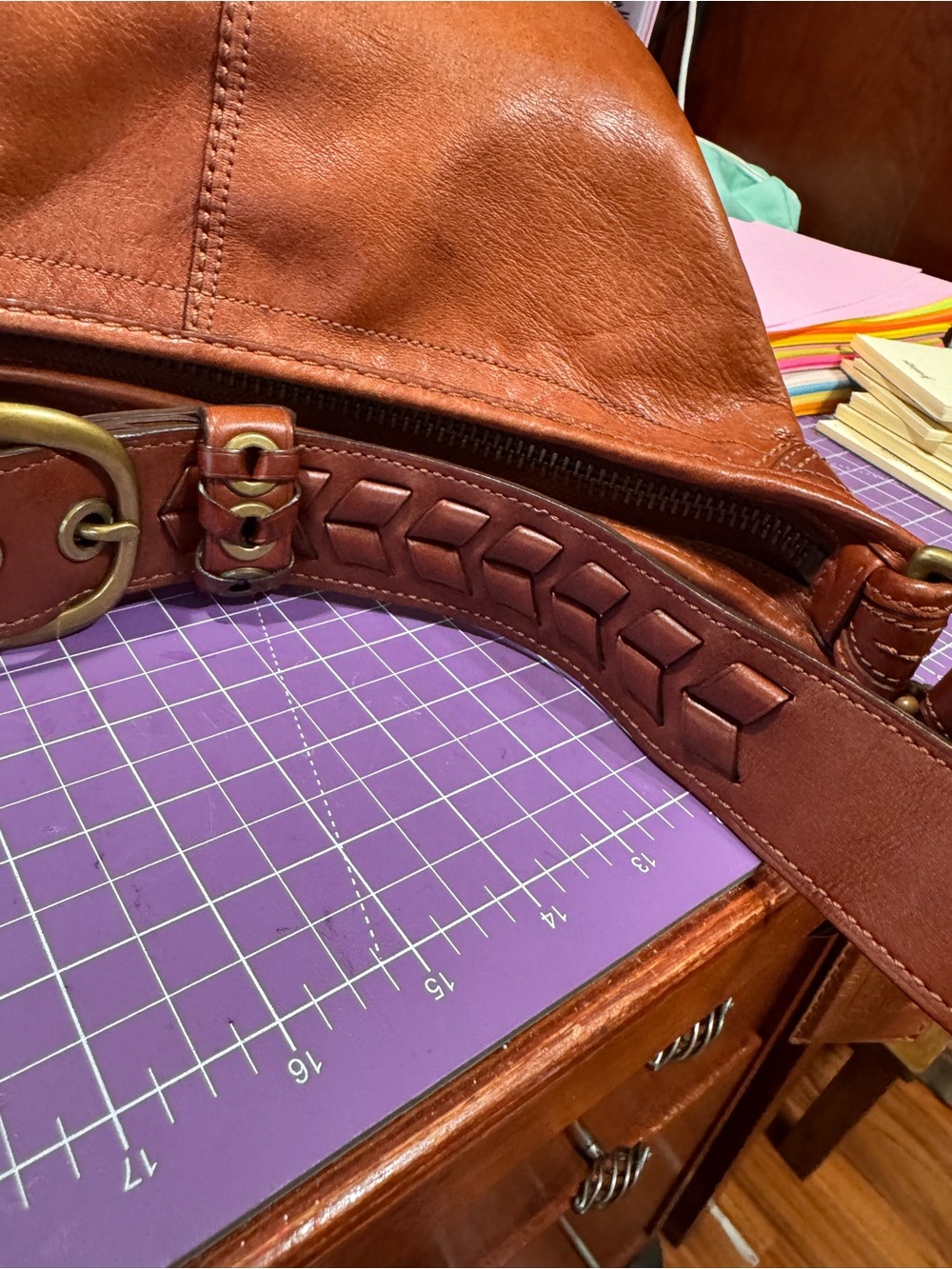 Coach2007 Tatersal Bleecker Duffel - Picture 9 of 13